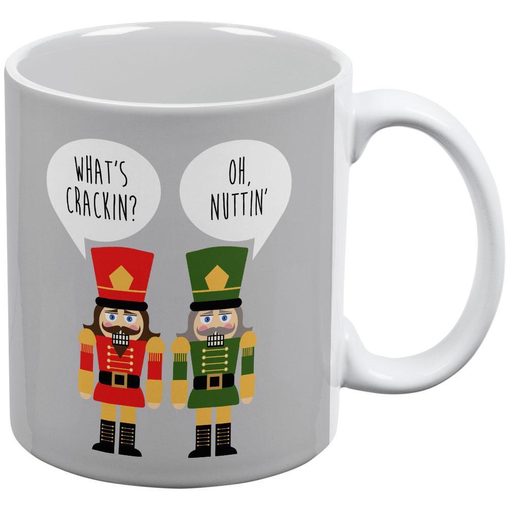 Christmas Nutcracker What's Crackin' Funny All Over Coffee Mug