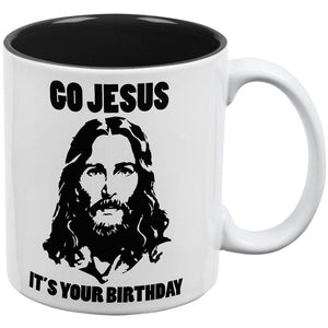 Christmas Go Jesus It's Your Birthday All Over Coffee Mug