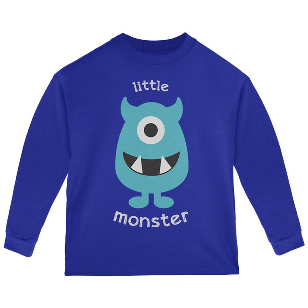 Halloween Little Monster Toddler Long Sleeve T Shirt