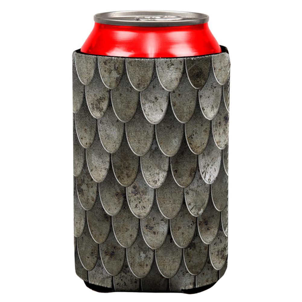 Halloween Steel Scale Armor All Over Can Cooler