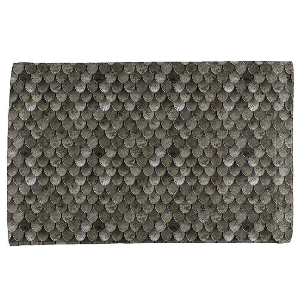 Halloween Steel Scale Armor All Over Hand Towel