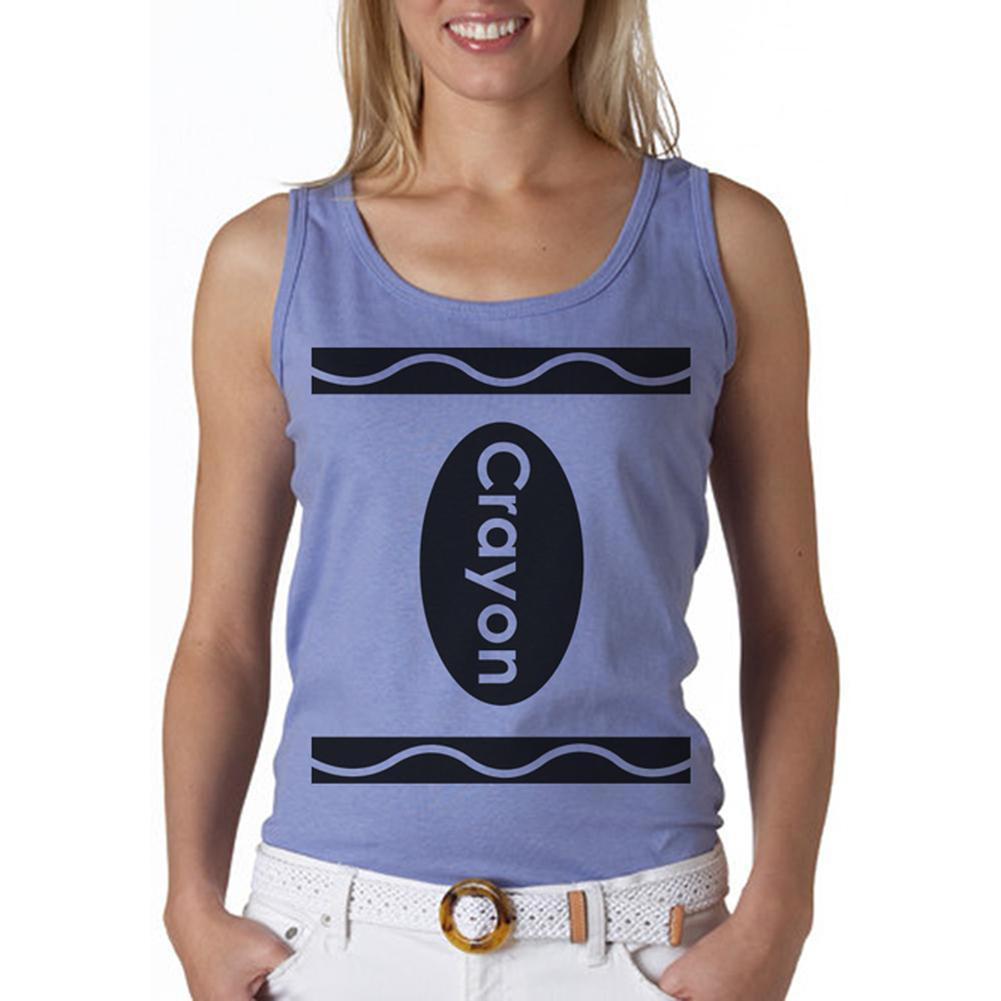 Halloween Crayon Costume Womens Tank Top