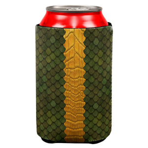 Halloween Green Dragon All Over Can Cooler