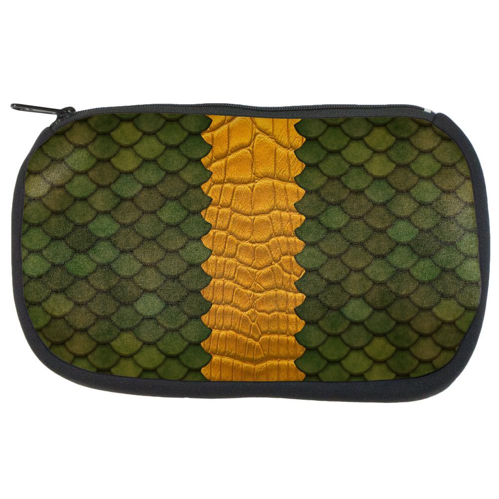 Halloween Green Dragon Makeup Bag