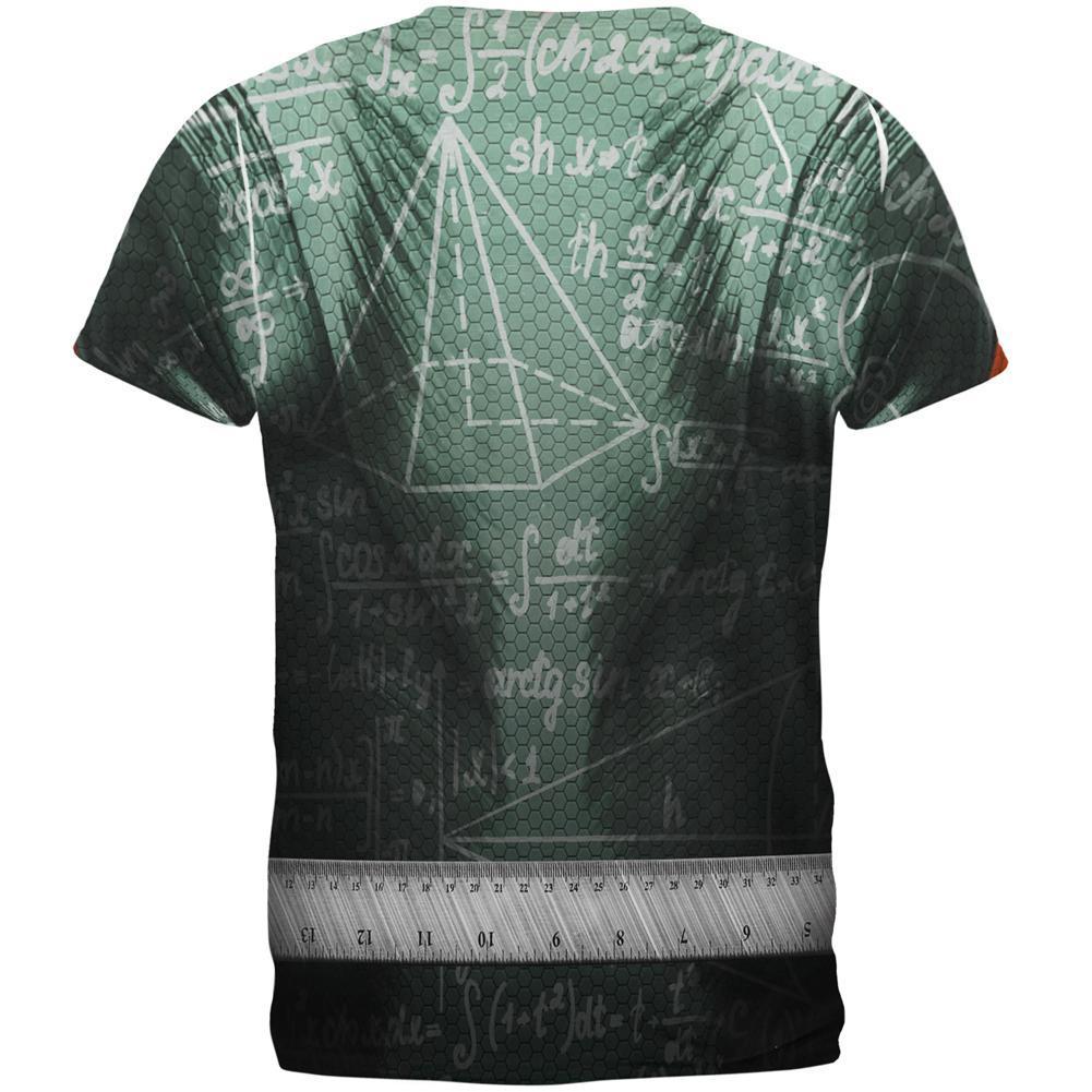 Halloween Math Geek Scientist Superhero Costume All Over Mens T Shirt