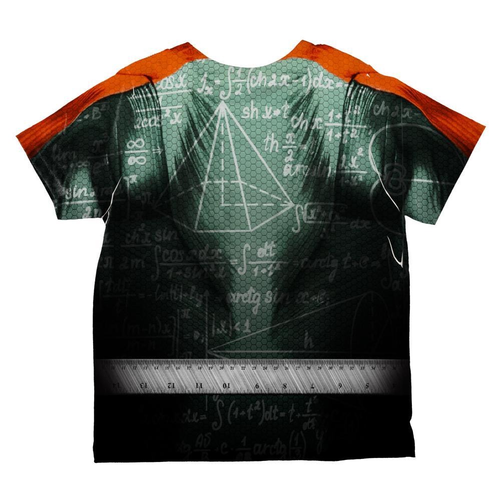 Halloween Math Geek Scientist Superhero Costume All Over Toddler T Shirt