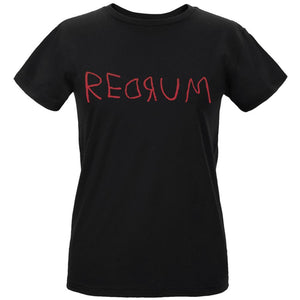 Halloween Horror Redrum Womens Organic T Shirt