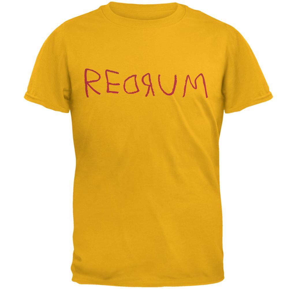 Halloween Horror Redrum Mens T Shirt