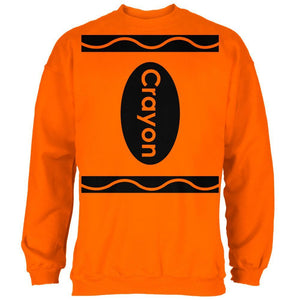 Halloween Crayon Costume Mens Sweatshirt