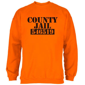 Halloween County Jail Inmate Costume Mens Sweatshirt