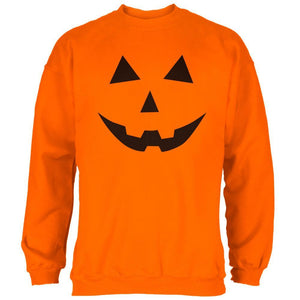 Halloween Jack-O-Lantern Costume Classic Face Mens Sweatshirt