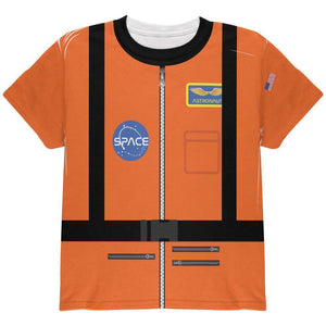 Halloween Astronaunt Costume Orange Escape Suit All Over Youth T Shirt