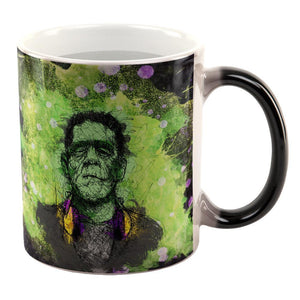 Halloween Frankenstein Raver Horror Movie Monster All Over Heat Changing Coffee Mug