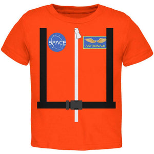 Halloween Astronaut Costume Orange Escape Suit Toddler T Shirt