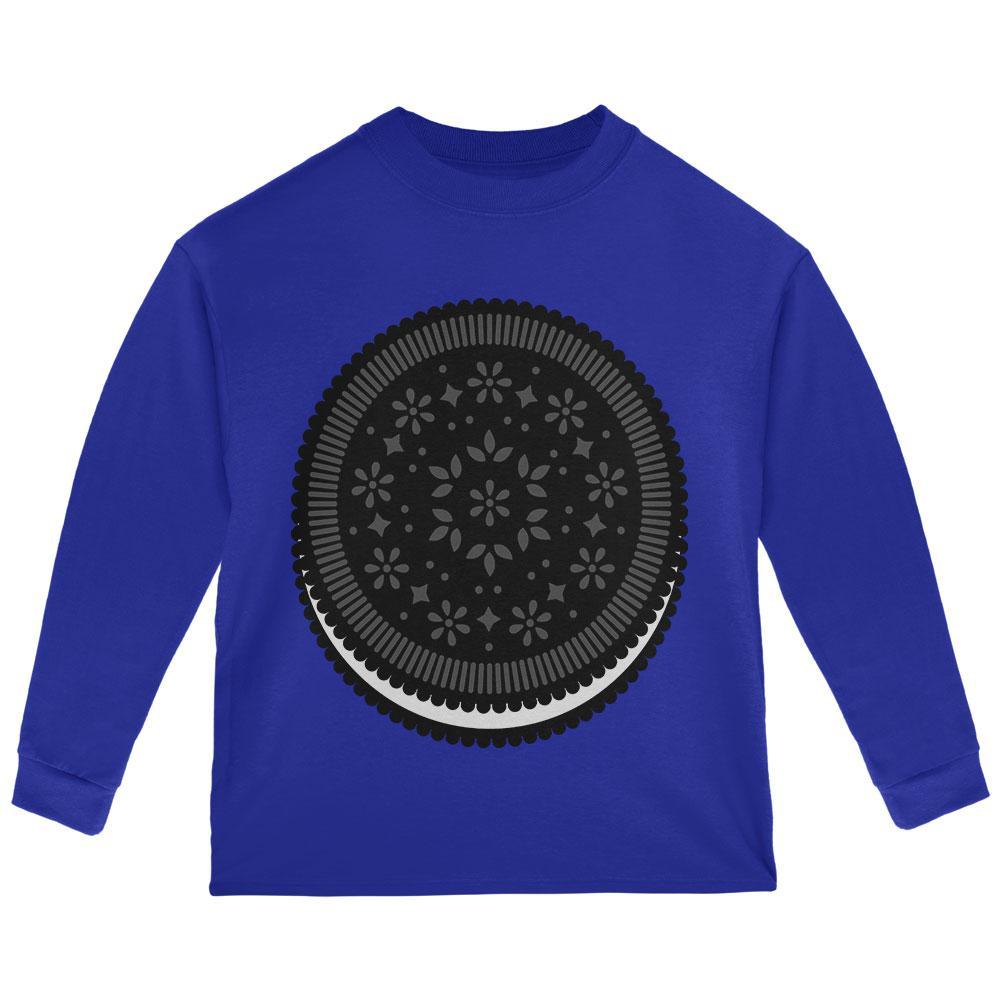 Halloween Sandwich Cookie Costume Milk Dunking Toddler Sweatshirt