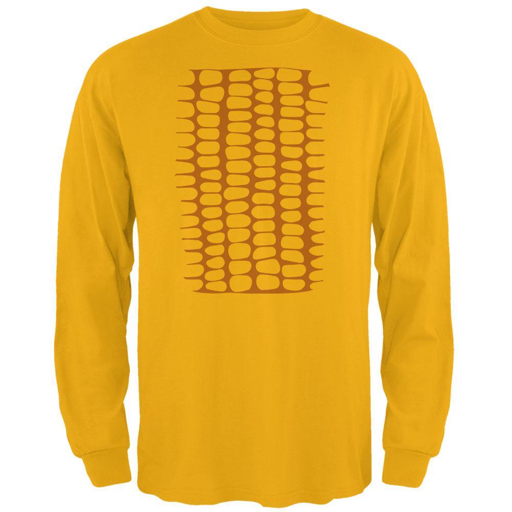 Halloween Corn on the Cob Costume Mens Long Sleeve T Shirt