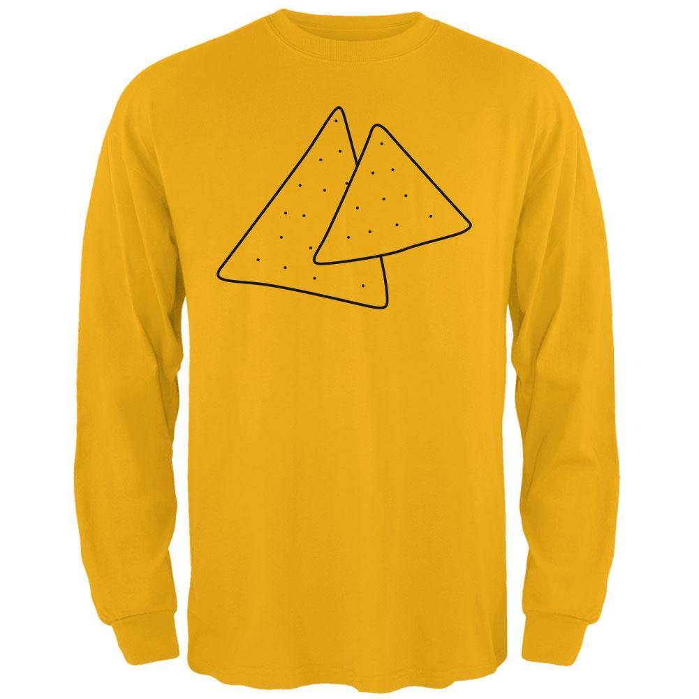 Halloween Tortilla Chips Food Costume Mens Long Sleeve T Shirt