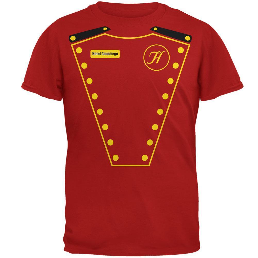 Halloween Hotel Concierge Costume Mens Soft T Shirt