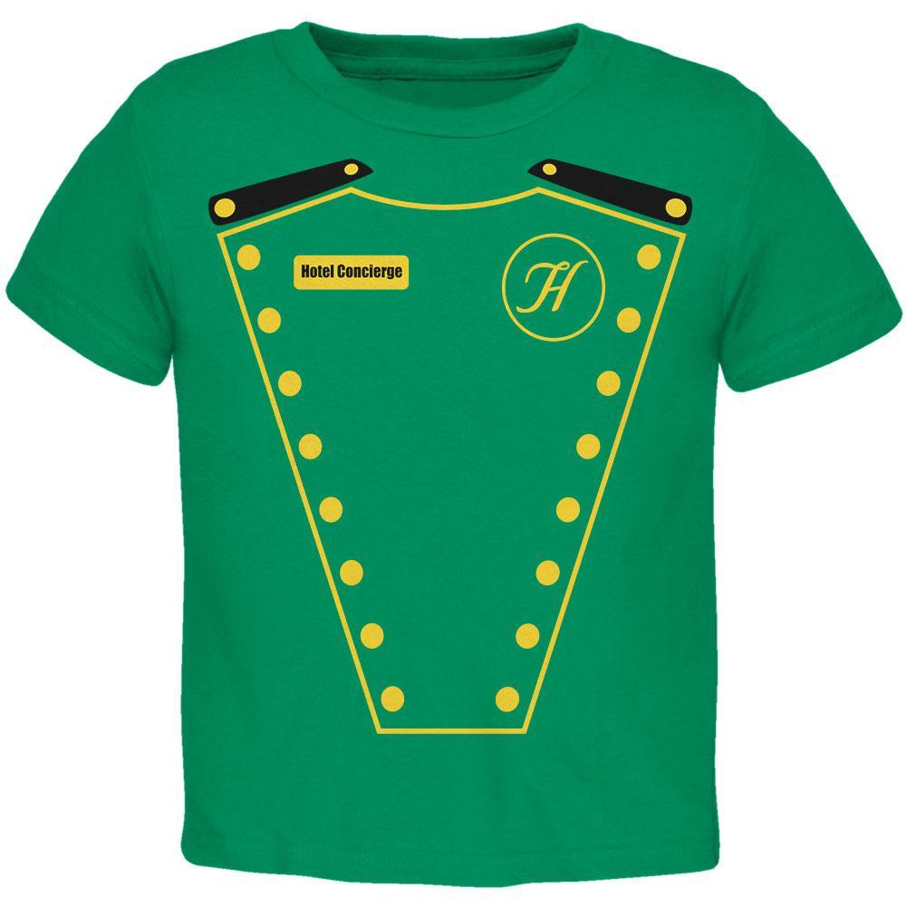 Halloween Hotel Concierge Costume Toddler T Shirt