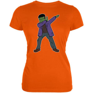Halloween Dabbing Frankenstein's Monster Juniors Soft T Shirt