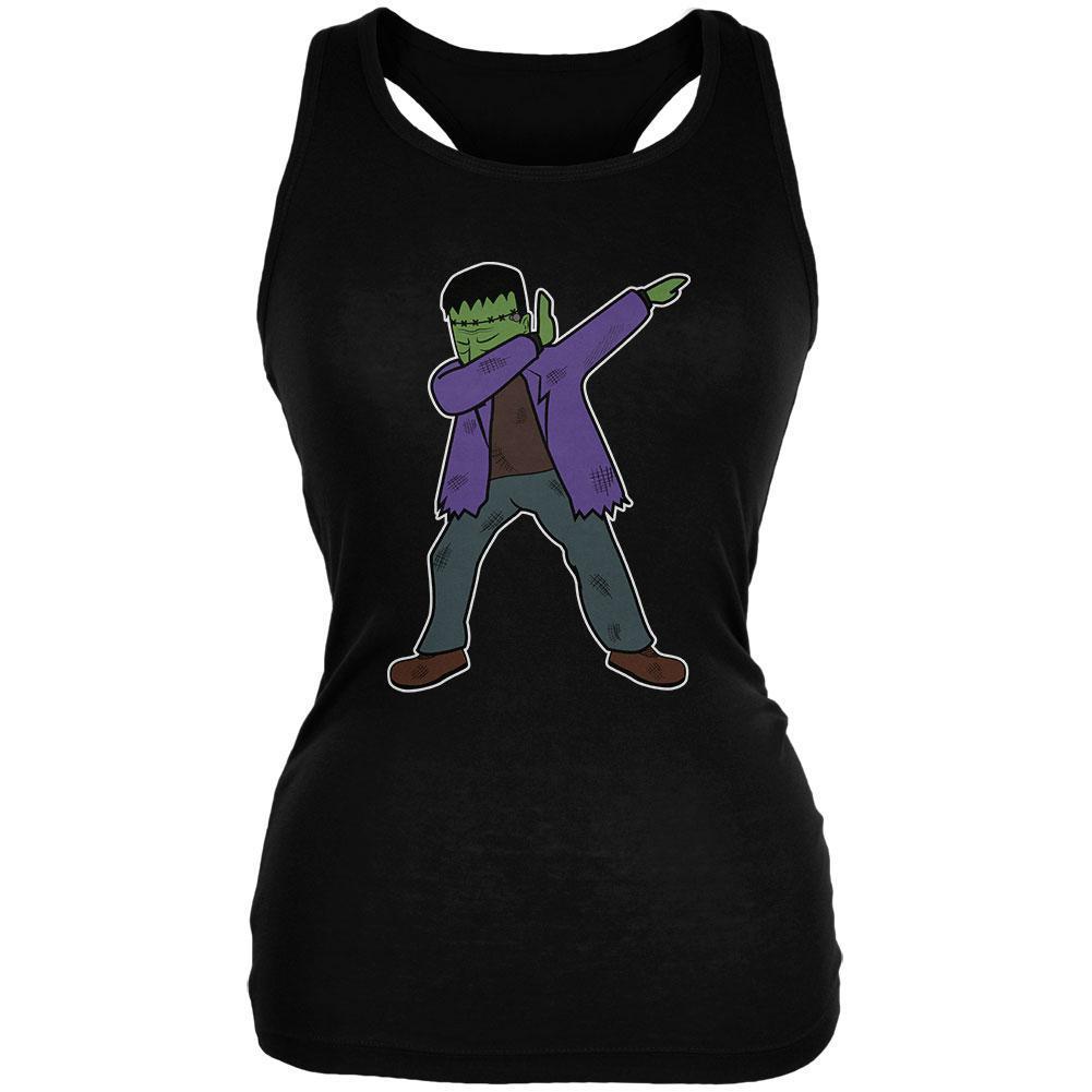 Halloween Dabbing Frankenstein's Monster Juniors Soft Tank Top