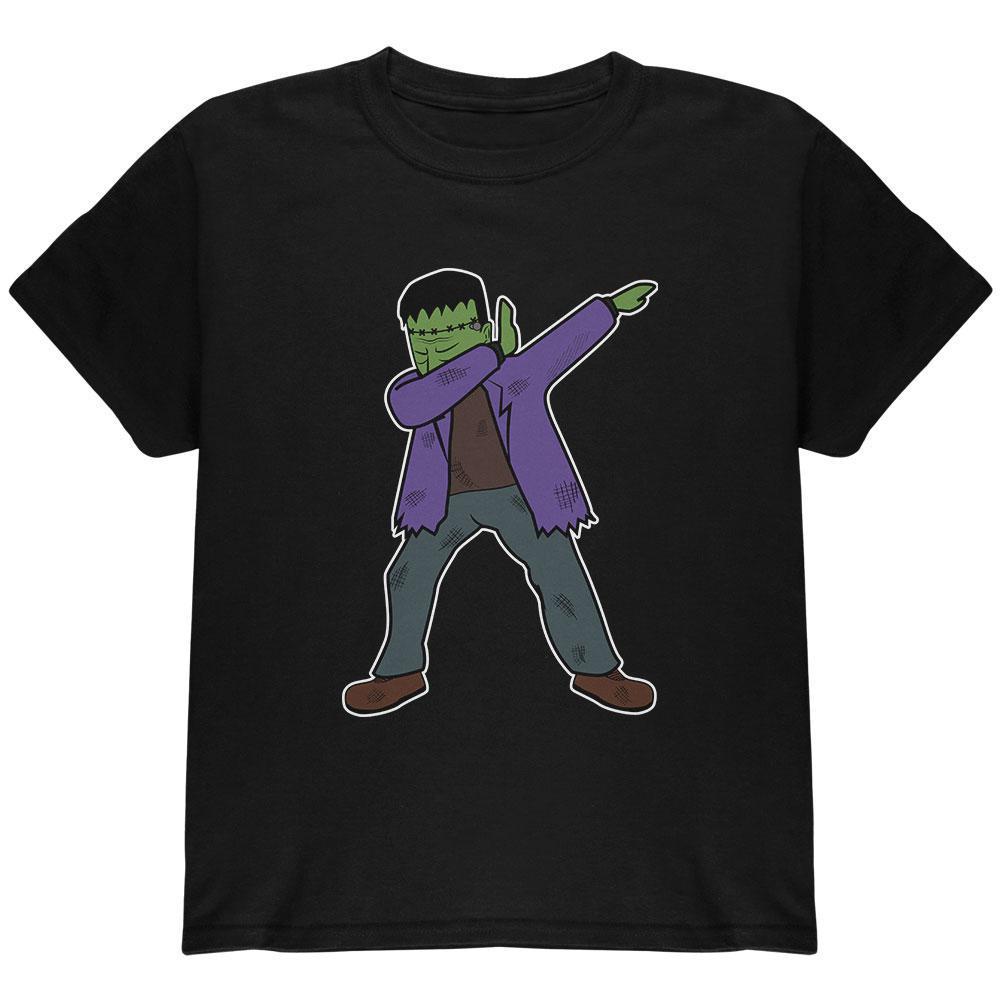 Halloween Dabbing Frankenstein's Monster Youth T Shirt