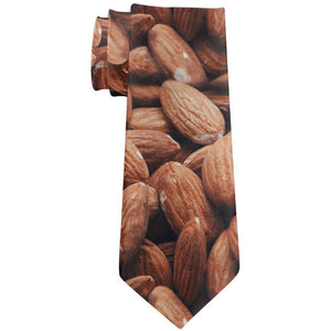 Halloween I'm Nuts Costume Almonds All Over Neck Tie