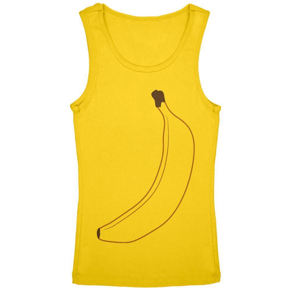 Halloween Fruit Banana Costume Youth Girls Tank Top