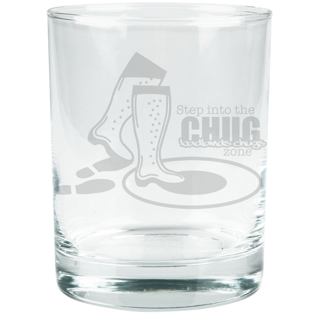  Step into the Chug Zone Boot Glass Tumbler