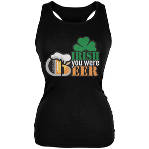  Irish You Were Beer Junior's Tank Top