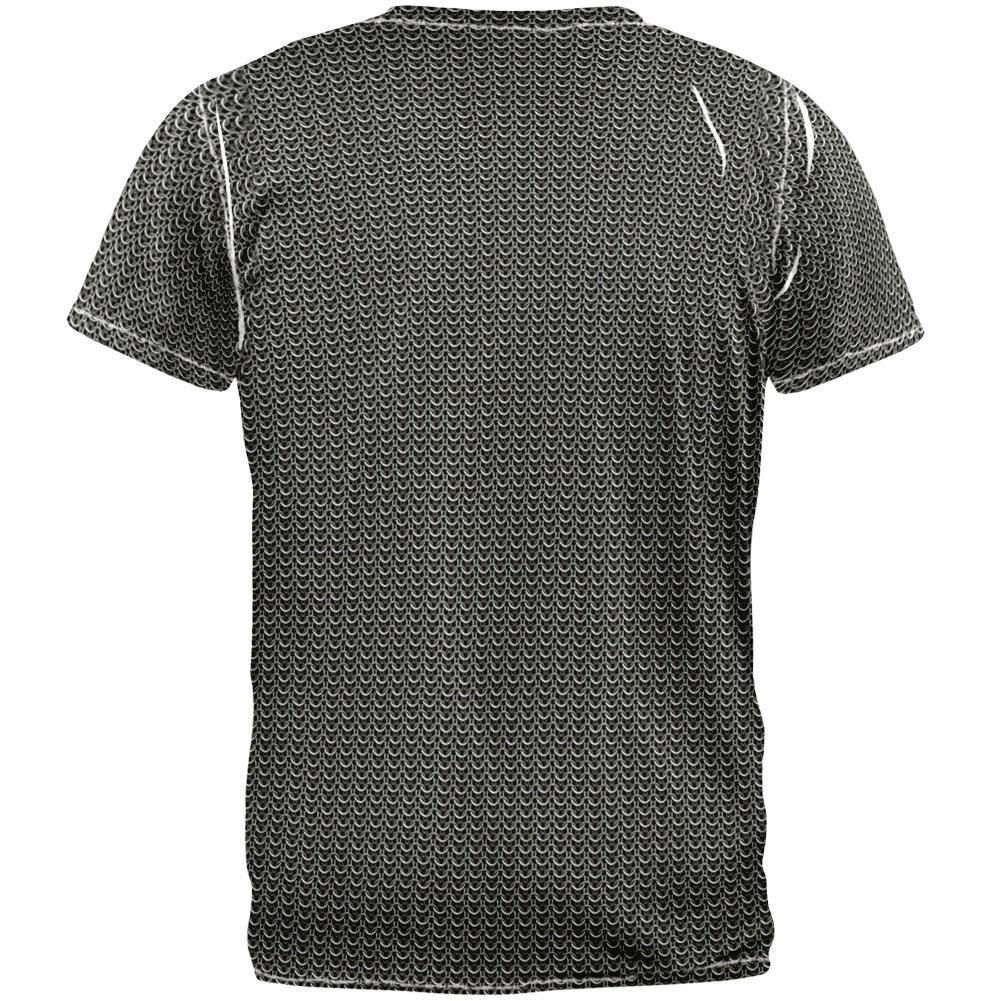 Chainmail Costume All Over Adult T-Shirt