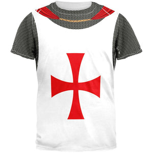 Knights Templar Costume All Over Adult T-Shirt