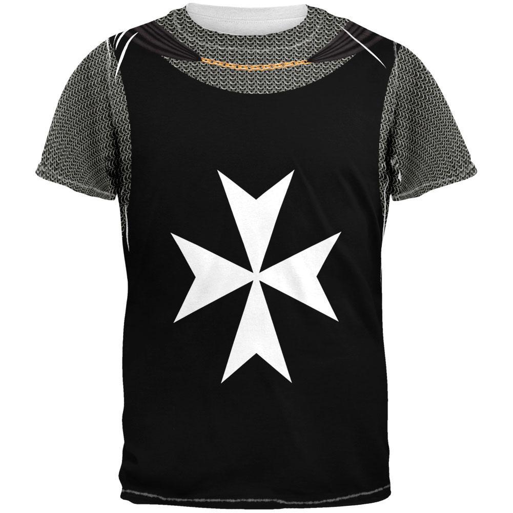 Knights Hospitaller Costume All Over Adult T-Shirt