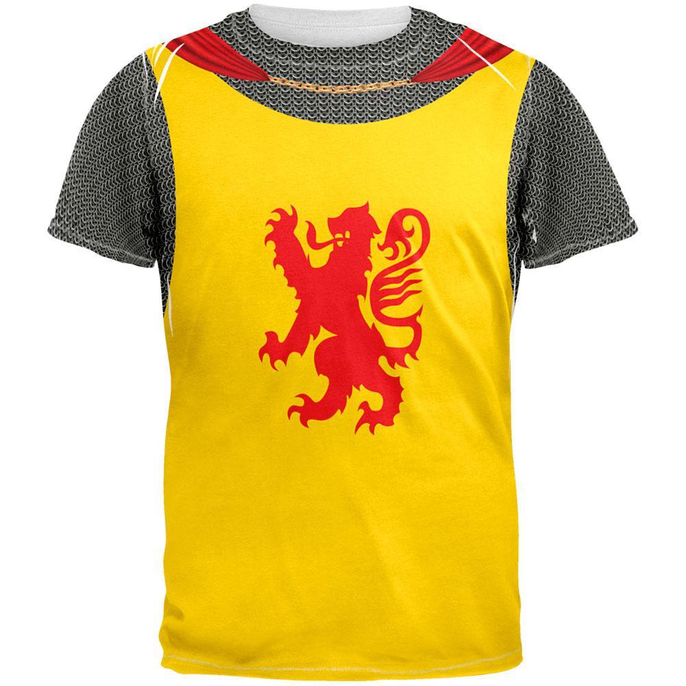 Knight Rampant Lion Costume All Over Adult T-Shirt