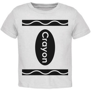 Halloween Crayon Costume White Toddler T-Shirt