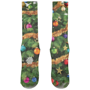 Christmas Tree All Over Crew Socks