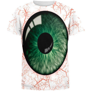 Green Eyeball Costume All Over Adult T-Shirt