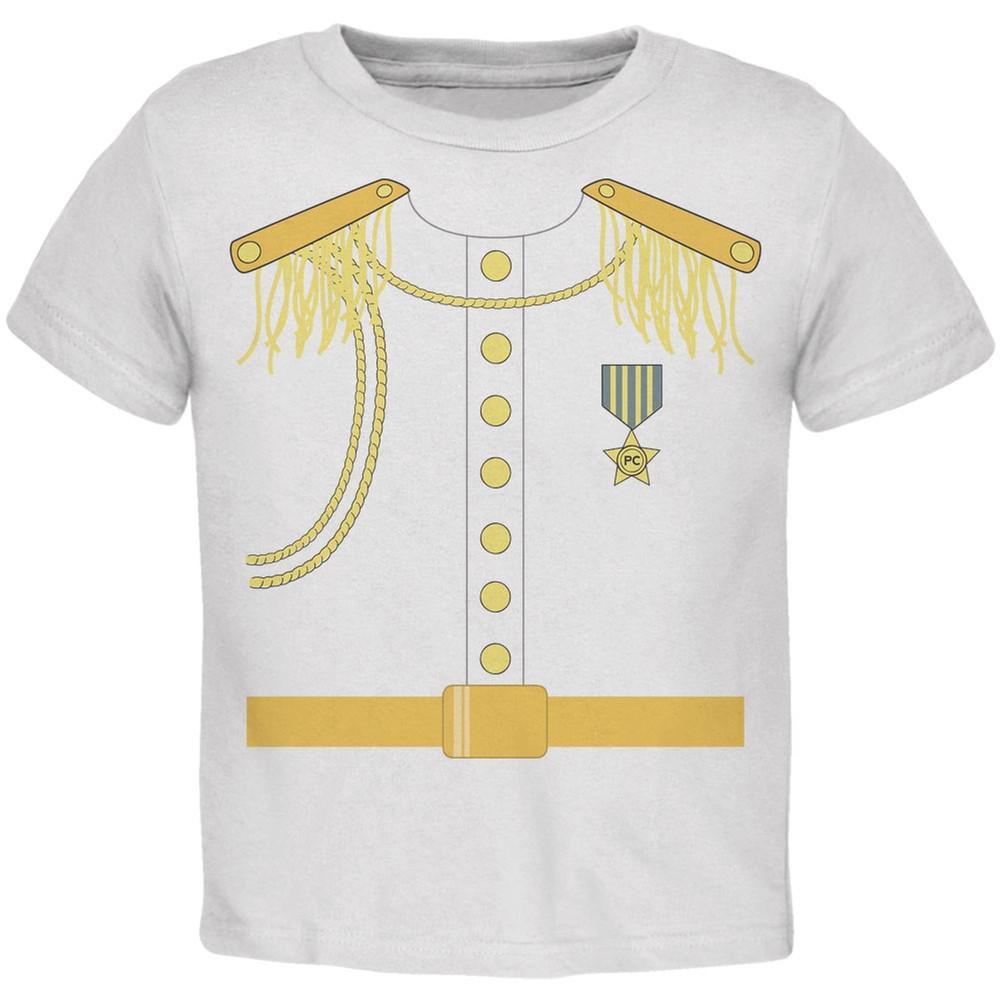 Halloween Prince Charming Costume White Toddler T-Shirt