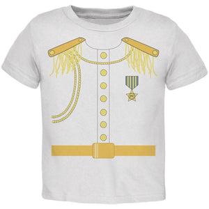 Halloween Prince Charming Costume White Toddler T-Shirt