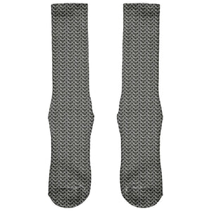 Chainmail Costume All Over Crew Socks