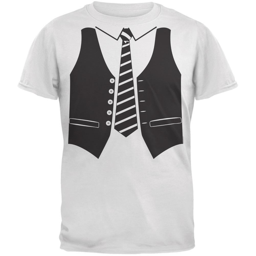 Vest Costume White Youth T-Shirt