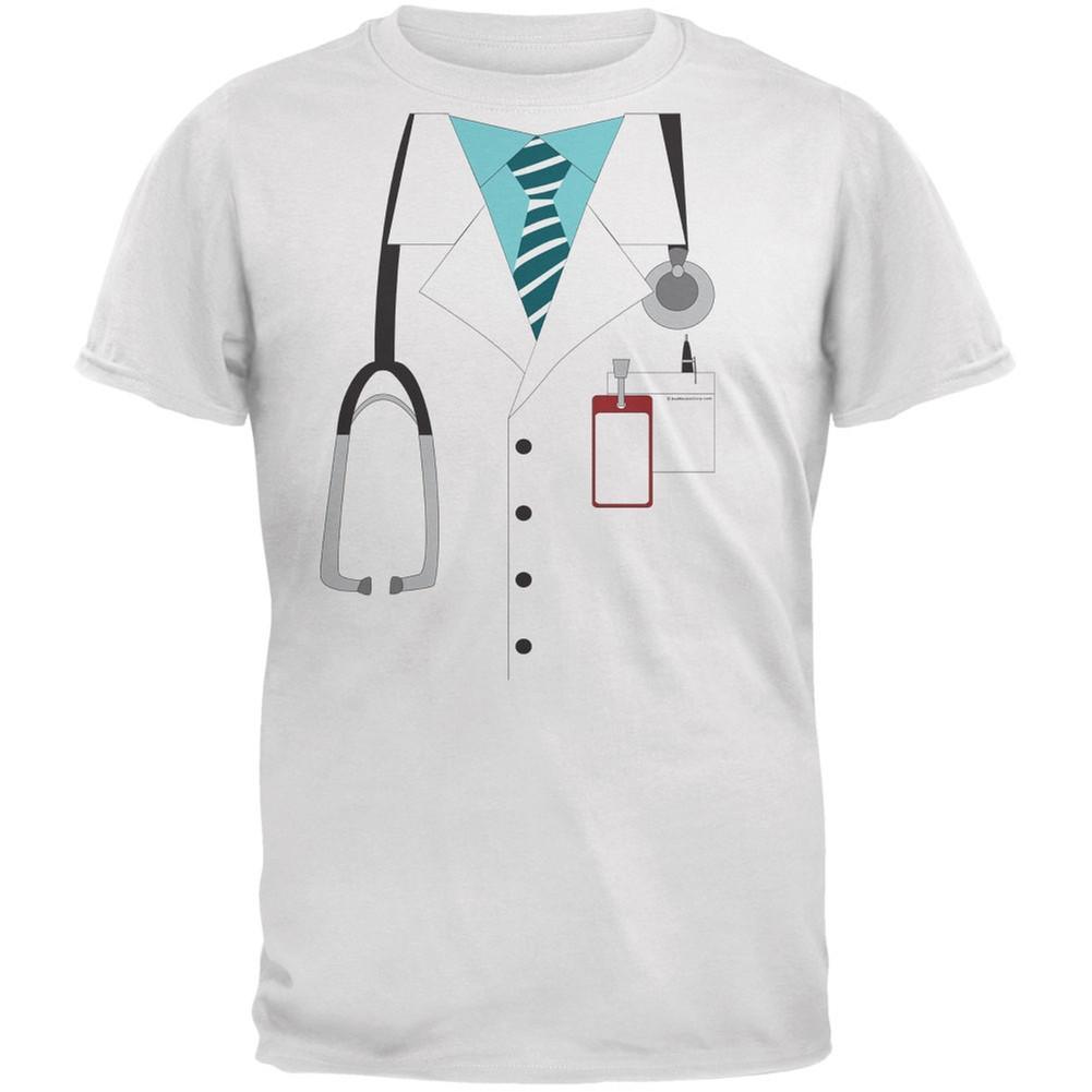 Halloween Doctor Costume White Youth T-Shirt