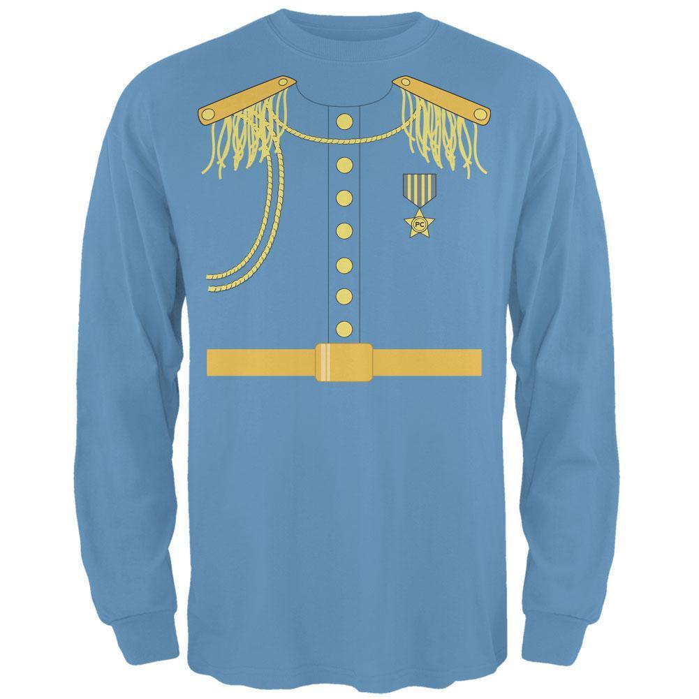 Halloween Prince Charming Costume Carolina Blue Adult Long Sleeve T-Shirt