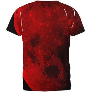 Halloween Blood Moon All Over Adult T-Shirt
