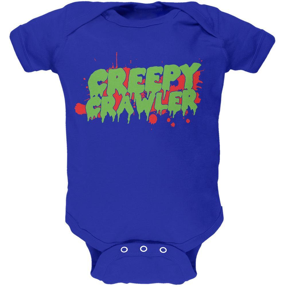 Halloween Creepy Crawler Royal Soft Baby One Piece