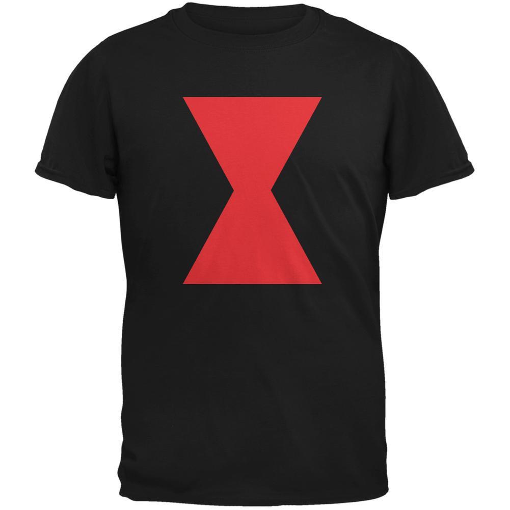 Halloween Black Widow Black Adult T-Shirt