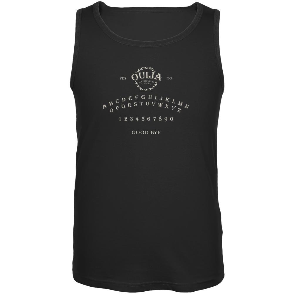 Halloween Ouija Board Costume Black Adult Tank Top