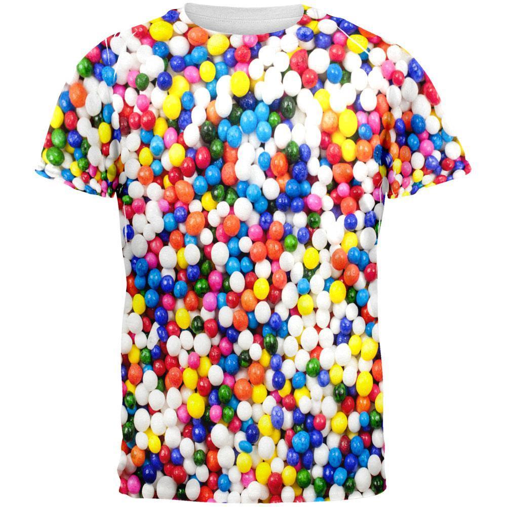 Halloween Sprinkles All Over Adult T-Shirt