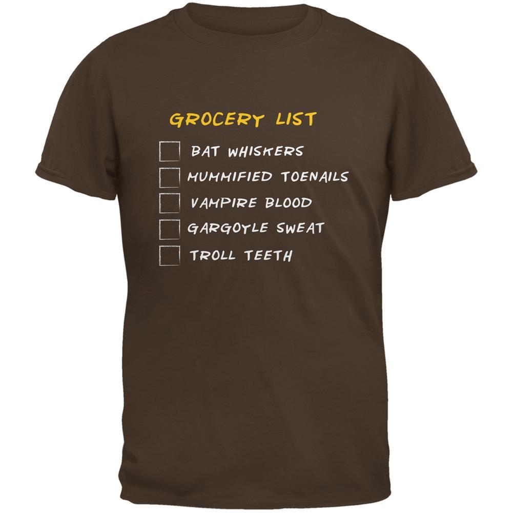 Halloween Checklist Brown Youth T-Shirt