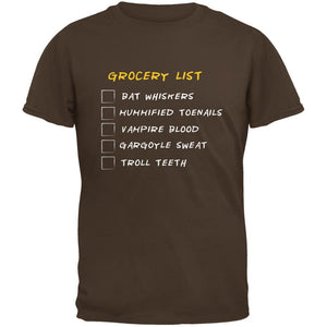 Halloween Checklist Brown Youth T-Shirt